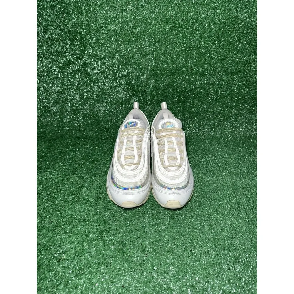 Nike Air Max 97 Iridescent White Womens Size 6.5 Athletic Running Shoes Sneakers - Picture 8 of 11